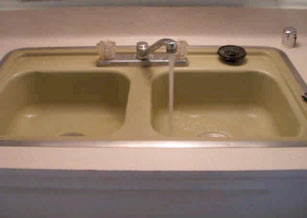 home-inpection-reports-kitchen-sink